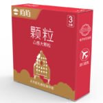 【避孕润滑】陌陌避孕套毒情-凸感大颗粒 3只装501259