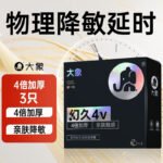 【避孕润滑】 幻久4v光面套3只装 大象(CP)501118